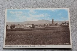 Loudes, Vue Générale Prise De La Route Du Cimetière, Bel Aspect, Haute Loire 43 - Loudes