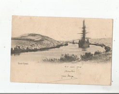 SUEZ CANAL 1902 - Suez
