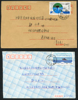 CHINA PRC - Ten (10) Covers With Different Stamps.  Several  Covers With Illustrations. - Collections, Lots & Séries