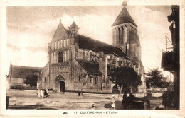 N°485 K -cpa Ouistreham -l'église- - Ouistreham