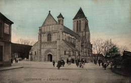 N°476 K -cpa Ouistreham -l'église - - Ouistreham