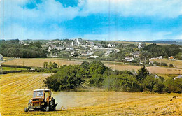 Cpsm 78] Yvelines > Beynes Un Tracteur Dans Un Champs Vers La Couperie - Beynes