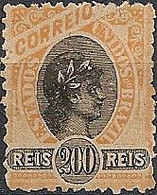 BRAZIL - REPUBLICAN DAWN: ALLEGORY, 200 RÉIS (OLD REPUBLIC) 1894 - NEW NO GUM - Ungebraucht