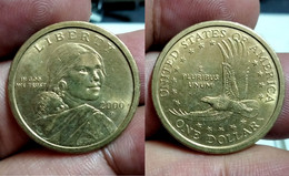 SACAGAWEA USA COIN ONE DOLLAR 2000 P (CX#01-251) - 2000-…: Sacagawea