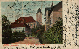 HILDBURGHAUSEN   Sachsenburg Mit Stadtkirche 23.10.1906.  (!!!) - Hildburghausen