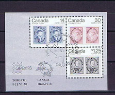 Canada 1978: Michel Block 1 Used, Obl., Gestempelt - Blocs-feuillets