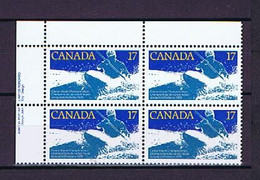 Canada 1979: Michel-Nr. 743**, Plate Block Mnh, Postfrisch, Neuf - Números De Planchas & Inscripciones