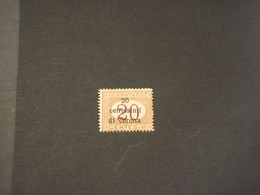 EMISSIONI GENERALI - SEGNATASSE 1919 CIFRA 20 C. - NUOVO(+) - Algemene Uitgaven