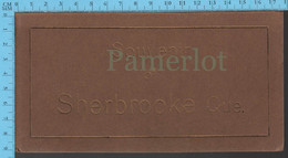 Souvenir Foldout Picture Book Of Sherbrooke, Quebec, Cir:1920,  Pictures 8.8" X 3.5" 17.5 Cm X 9 Cm, - América Del Norte