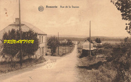 ROMEREE - Rue De La Station - Carte Circulé En 1929 - Doische