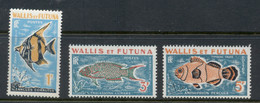 Wallis & Futuna 1963 Postage Dues, Fish MUH - Nuevos