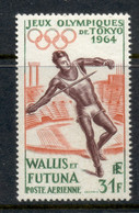 Wallis & Futuna 1964 Summer Olympics Tokyo MUH - Nuevos