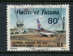 Wallis & Futuna 1979 Plane 80f FU - Usados