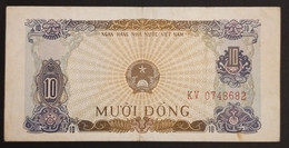Viet Nam Vietnam 10 Dong VF Banknote Note 1976 - Pick # 82 - Vietnam