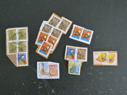 BRESIL BRASIL PETIT LOT VRAC TIMBRES ADHESIFS OBLITERES - Collections, Lots & Series