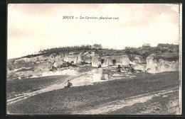 CPA Soucy, Les Carrieres, Deuxieme Vue, Vue De Carrière - Soucy