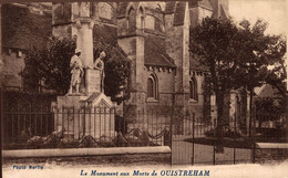 N°524 K -cpa Ouistreham -le Monument Aux Morts- - Ouistreham