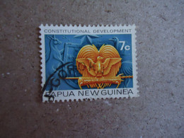 PAPUA NEW GUINEA  USED    STAMPS  SYMBOL     BIRDS - Rapa Nui (Easter Islands)