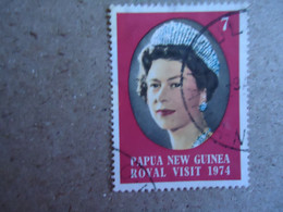 PAPUA NEW GUINEA  USED    STAMPS  QUEEN  ROYAL VISIT - Rapa Nui