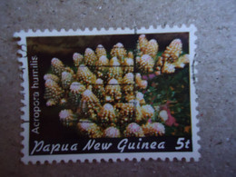 PAPUA NEW GUINEA  USED    STAMPS  MARINE LIFE - Rapa Nui (Ile De Pâques)