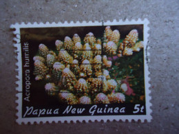 PAPUA NEW GUINEA  USED    STAMPS  MARINE LIFE - Rapa Nui (Easter Islands)