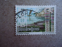 PAPUA NEW GUINEA    USED  STAMPS  LANDSCAPES - Rapa Nui (Easter Islands)