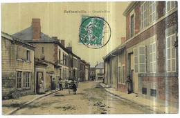 Betheniville Grande-Rue (Carte Toilée En Couleur) Dubois, Tabac, éditeur - Bétheniville