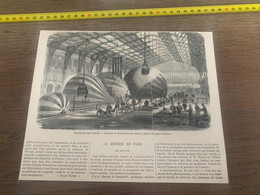 1870 ILL2 Défense De Paris Atelier De Fabrication De Ballons-postes à La Gare D Orléans - Sin Clasificación