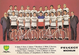 CPA - Equipe Peugeot Michelin - Cycling