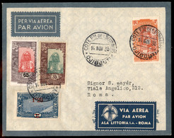 AEROGRAMMI - PRIMI VOLI - 1935 (14 Novembre) - Djibouti Roma - Longhi 3348 - Ala Littoria + Imperial Airways - Primo Vol - Other & Unclassified
