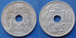 BELGIUM - 10 Centimes 1921 French KM# 85.1 Albert I (1909-34) - Edelweiss Coins - Ohne Zuordnung
