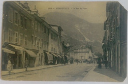 74 Bonneville (Haute Savoie) La Rue Du Pont état - Bonneville