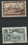 SUISSE N° 244 à 245  Cote 59 € Oblitérés - Used Stamps