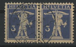 SUISSE N° 241 PAIRE Oblitérés - Used Stamps