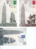 Israel - Monument De La Guerre De Libération ( 3 CM De 1957 à Voir) - Cartoline Maximum