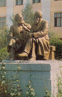 SHYMKENT- MONUMENT TO KARL MARX AND FREDERICK ENGELS - Kazakistan