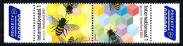 Netherlands 2021: Europa - Endangered National Wildlefe - Bees ** MNH - 2021