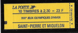 St Pierre Et Miquelon N°518 - Carnet - Neuf ** Sans Charnière - TB - Unused Stamps