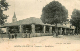 Champagne Mouton * Vue Sur Les Halles * La Halle - Altri & Non Classificati