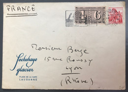 Suisse Enveloppe Non Censurée De Zurick Pour Lyon 18.5.1943 - (A1261) - Covers & Documents