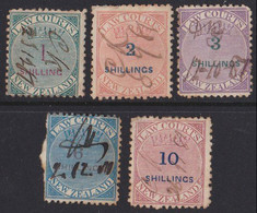 NEW ZEALAND LAW COURT REVENUES HR - Postal Fiscal Stamps