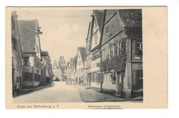 DG1922 - DEUTSCHLAND - ROTHENBURG O.d. TAUBER - RÖDERSTRAßE - Rothenburg O. D. Tauber