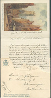 Enveloppe Du 18 Novembre 1918 (tp Oté) De L'Asile Des Soldats Invalides Belges- Lettre Illustrée RUE DES PIERRES à BRUGE - Other & Unclassified