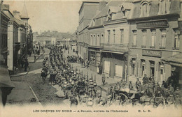 NORD  DENAIN  ( Les Grèves Du Nord )  Arrivée De L'infanterie - Denain