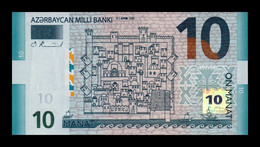 Azerbaiyan Azerbaijan 10 Manat 2005 Pick 27 SC UNC - Azerbaïdjan