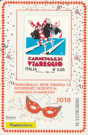 TESSERA FILATELICA  CARNEVALE VIAREGGIO VALORE 0,95 ANNO 2017  (TF535 - Philatelic Cards