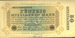 Deutsches Reich Rosenbg: 116h, Wz. Kreuzblüten, Ohne KN Und Ohne FZ Gebraucht (III) 1923 50 Mrd. Mark - 50 Miljard Mark