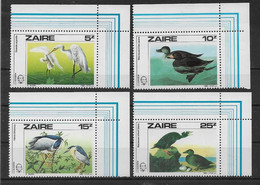Zaire 1985 Vögel  Mi.-Nr. 904 - 907 **/MNH - Ganzen