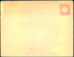 1874, 1 Groschen Großer Brustschild-Umschlag, Format B, Ungebraucht - Sonstige & Ohne Zuordnung