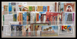 141.INDIA 2010 COMPLETE COMMEMORATIVE YEAR PACK OF STAMPS + COMPLETE YEAR PACK OF MINIATURE SHEETS (12 DIFF) . MNH - Années Complètes